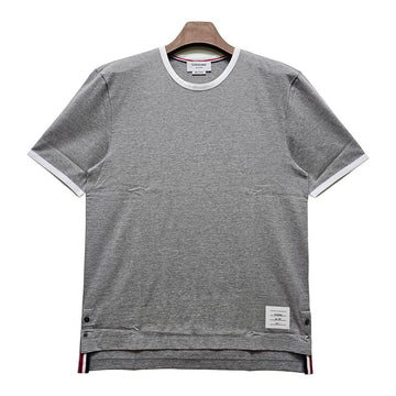 THOM BROWNE リンガー半袖Tシャツ MJS083A 00042 055 150318105