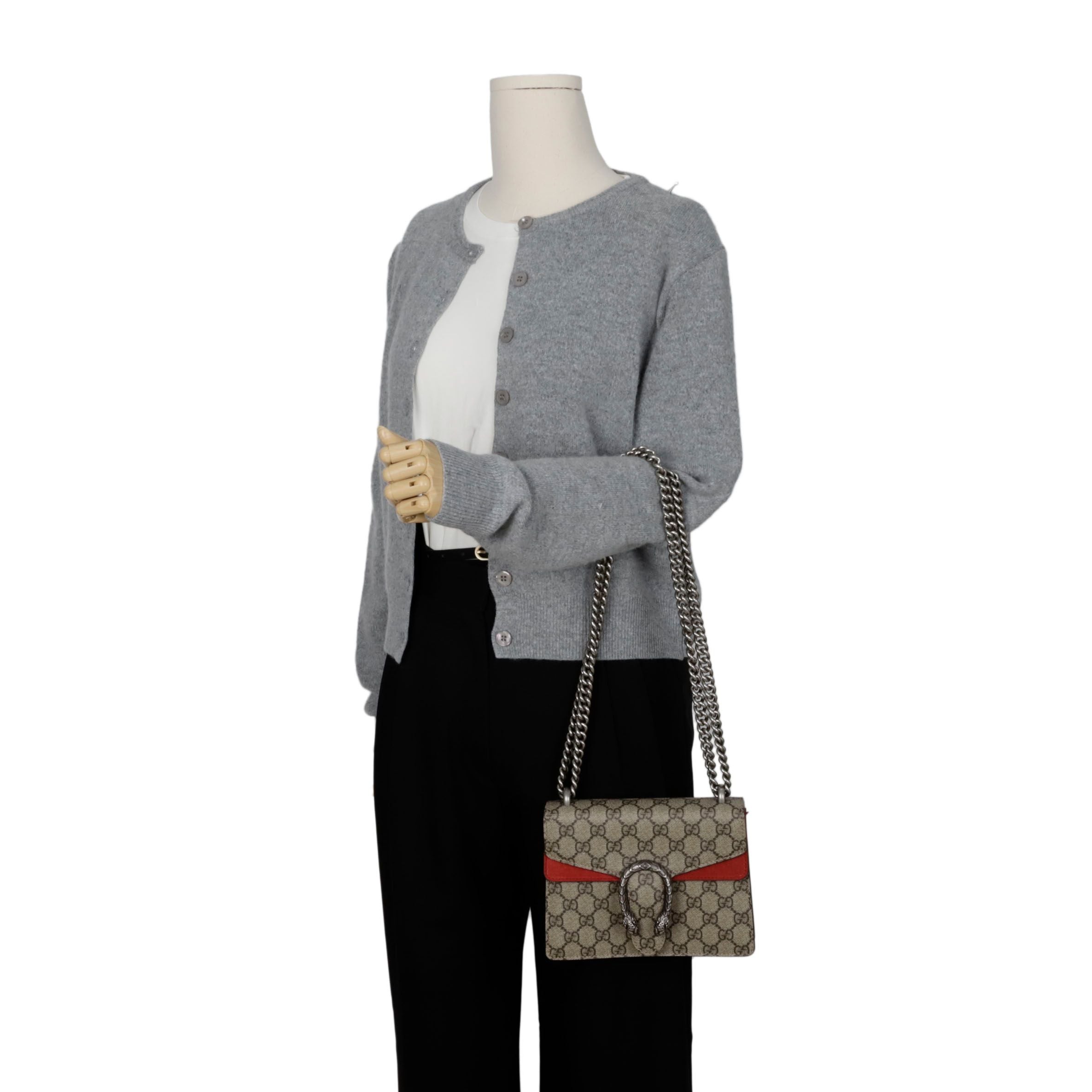 R*☆様 GUCCI Dionysus チェーンショルダーバッグ Gucci Dionysus Mini Chain Shoulder Crossbody Bag 149928388 [P