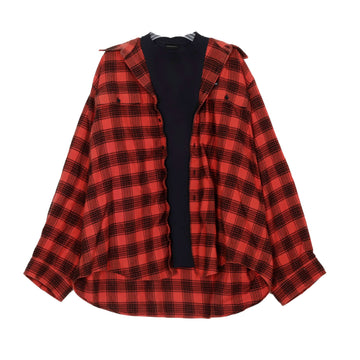 BALENCIAGA Trompe L'oeil Oversized Hemd 699371 149932726