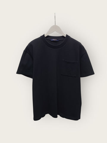Louis Vuitton Black Monogram Pocket Pique Cotton T-Shirt 150320008