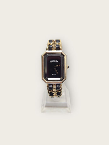 CHANEL Yellow Gold Black Premiere Original Watch 150320071