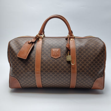 CELINE マカダム ボストンバッグ 45 150321493