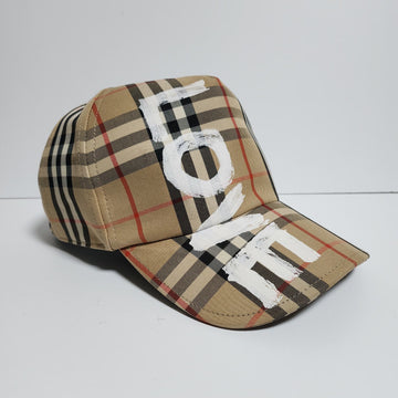 BURBERRY チェック ラブ キャップ 8037789 150337459