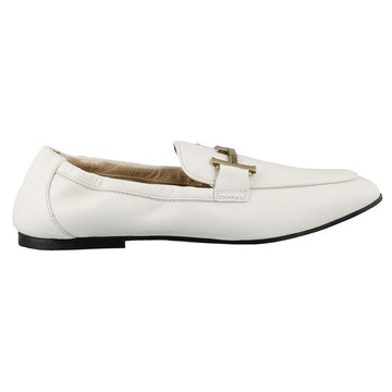 Tods Double T Loafer White 150341534