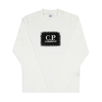 CP COMPANY ロゴ ラベル 長袖 T シャツ 17CMTS169A 005100W 103 144594613