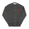 COMME DES GARCONS プレイ レッド ハート ワッペン カーディガン 149504675 [P]