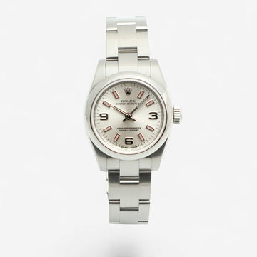 Rolex Oyster Perpetual 26 Pink Index 176200 Women's Steel Watch 2008 150396956