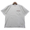 Thom Browne Oversized Pocket Three-Stripe Milano Cotton T-Shirt 150399696 [P]