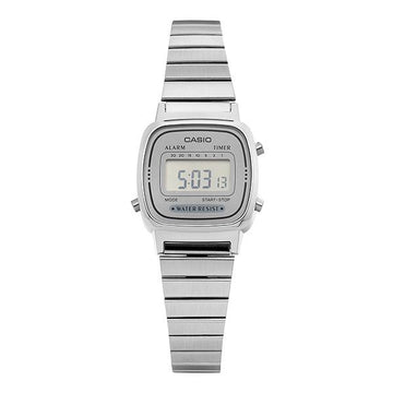 CASIO LA670WA-7DF Damen Edelstahl Uhr 150400099 [P]