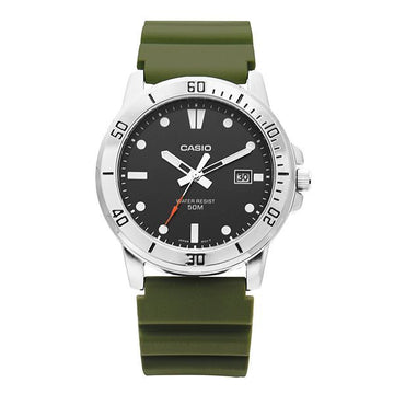 CASIO MTP-VD01-3EVUDF メンズ ウレタンウオッチ 150400105 [P]