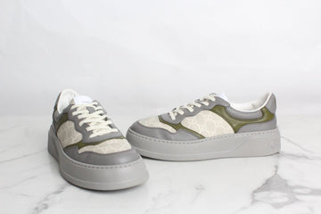 GUCCI GG Sneakers Weiß Beige Supreme 8(270) 150404057