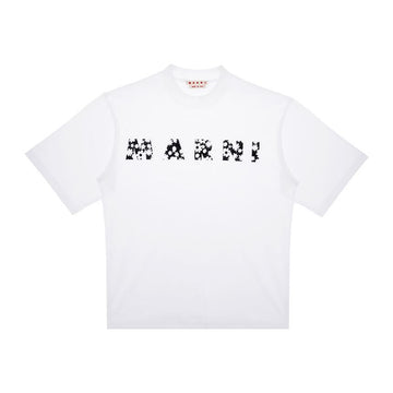 MARNI ポップ フィールド フラワー ロゴ メンズ 半袖 Tシャツ HUMU0223IP USCX50 FLW01 144648342 [P]