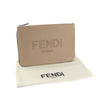 Fendi Fabric Canvas Logo Pouch Clutch Bag 36411K-1 150405254 [P]