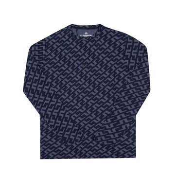 J Lindeberg Thor Print Slim Fit Golf Long Sleeve T-shirt 144701775 [P]