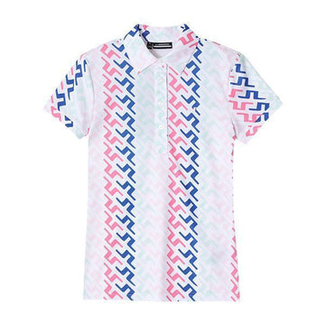J LINDEBERG ヘイリー ポロ ゴルフ レディース 半袖 Tシャツ 144702046