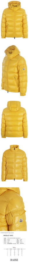 Moncler MAYA Logo Padded Jacket Yellow 1A536 00 68950 141 56462098 [P]