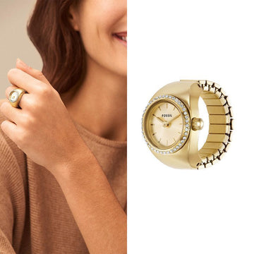 FOSSIL ES5319 リングウォッチ レディース メタルウォッチ 147336587 [P]