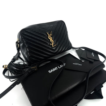 SAINT LAURENT ル カメラ ゴールド クロスバッグ 574494 150419223