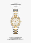 TORY BURCH The Miller Round Damen Metallarmbanduhr 150429481 [P]