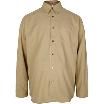 SUNFLOWER コットンウールシャツ 1261 KHAKI 150435828