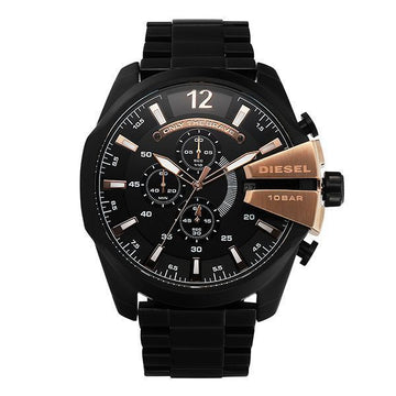 DIESEL メガ チーフ クロノグラフ メンズ メタル ウォッチ DZ4309 147329788