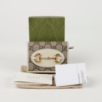 GUCCI Horseshoe 1955 Kartenetui 150240820