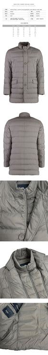 Herno IL CAPPOTTO Button-Up Padded Jacket Gray 12456Z 9406 149318493 [P]