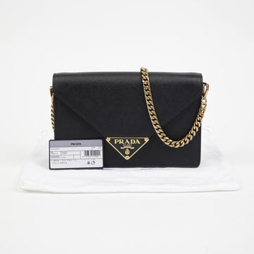 Prada 1BD318 Triangle Logo Chain Shoulder Crossbody Bag 150670748