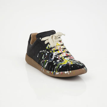 MAISON MARGIELA S58WS0101 ドイツ軍レプリカペイントドロップスニーカー 36.5 150240530