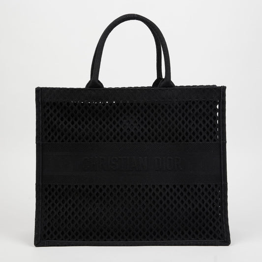 DIOR Mesh Book Tote Large Tote Bag 150240539 [P]