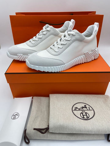 Hermes Bouncing Men's Sneakers White Blang H231764ZH 149513039