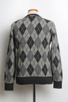 MONCLER Argyle V-Ausschnitt Strick M(55) 150459798 [P]