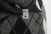 MONCLER Argyle V-Ausschnitt Strick M(55) 150459798 [P]