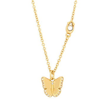 Coach Butterfly Women's Necklace GLD 710 150469242