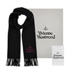 Vivienne Westwood Wool Scarf 81030007 Black 150479221 [P]