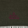Vivienne Westwood Wool Scarf Dark Green 81030007 150479225 [P]