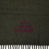 Vivienne Westwood Wool Scarf Dark Green 81030007 150479225 [P]