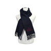 Vivienne Westwood Wool Scarf 81030007 Navy Blue 150479227 [P]
