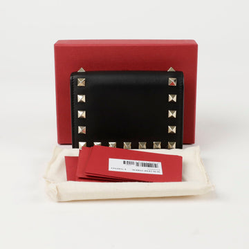 VALENTINO WW2P0P39 ロックスタッド 二つ折り財布 150216533