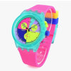 SWATCH NEON FLASH ARROW メンズウレタンウォッチ 145693456 [P]