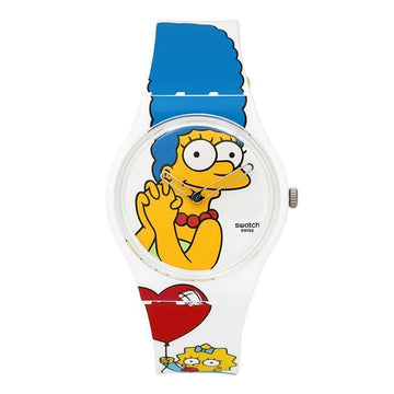 Swatch THE SIMPSONS BEST. MOM. EVER. Unisex Urethane Watch SO28Z116 149691764 [P]