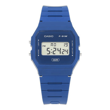 CASIO F-91WB-2A1DF Unisex-Uhren 150400141