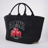 GANNI Firmenlose XXL Kirsch Totebag für Damen B2110037 252 SS26 150481692 [P]