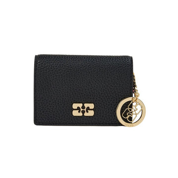 Ganni A7304 099 SS26 Women's Flap Card Holder 150481729