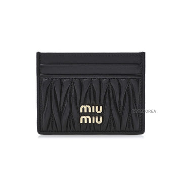 Miu Miu 5MC076 AFPP F0002 SS26 Women Mantaresse Card Holder 150481734