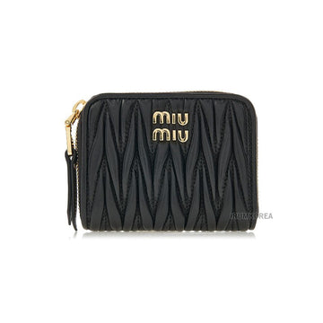 MIU MIU 5MM268 AFPP F0002 SS26 Damen Matelassé Münz Kartenetui 150481735 [P]