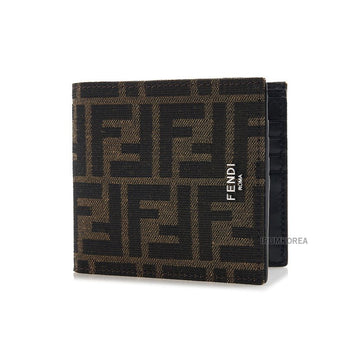 Fendi 7M0169 ALWK F0L3T FW25 Men's FF Logo Bifold Wallet 150481738
