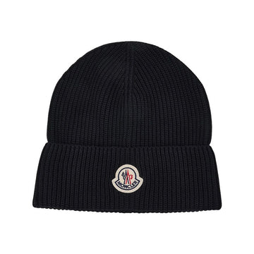 MONCLER 3B00022 M1367 999 SS26 Herren Logo Baumwolle Mütze 150481824