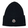 MONCLER Logo-Patch Wollmütze Unisex A9327 999 SS26 3B00036 150481827 [P]