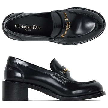 DIOR ブラック ボーイ ブラシド カーフ パンプス 900 150497144